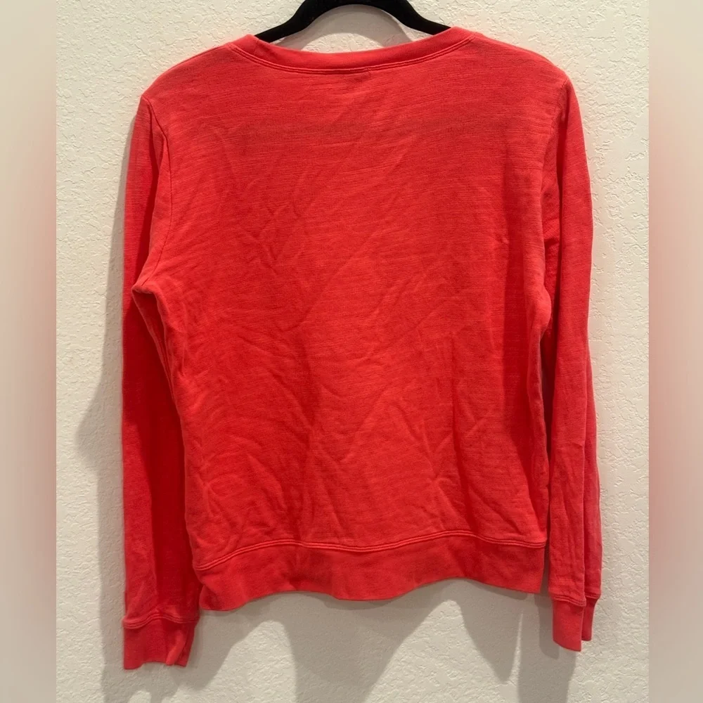 J. Crew Vibrant‎ Red Sweatshirt